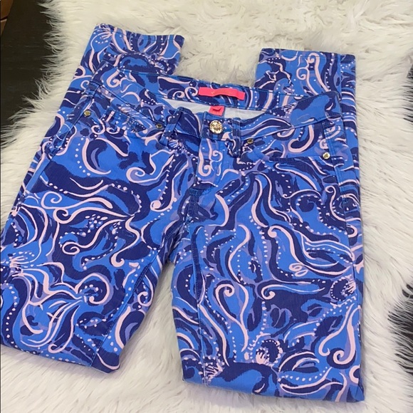 Lilly Pulitzer Denim - Lilly Pulitzer South Ocean Skinny Crop Denim Jeans